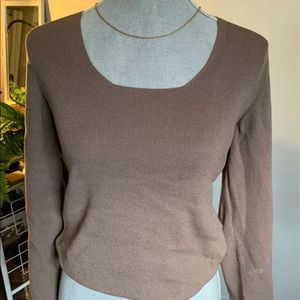 New York & Co Brown Long Sleeve